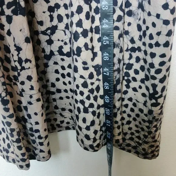 Osei Duro Nonna Maxi Dress Snake Bite XL Hand Dyed Belted Oversized Pockets Boho - Picture 14 of 15